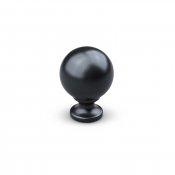 labaro rund knop i mat sort