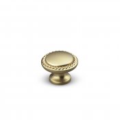 Sora køkkenknop i mat messing