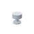 sassari møbelknop i hvid diameter 30 mm
