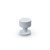 sassari møbelknop i hvid diameter