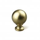 Labaro knop i mat messing