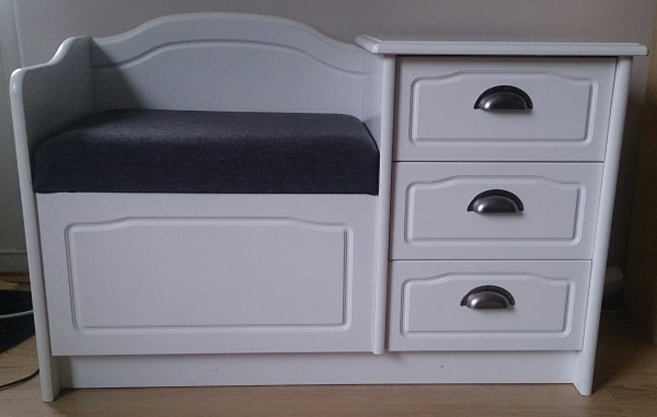 Linda fixade sin hallmöbel #deladitthem