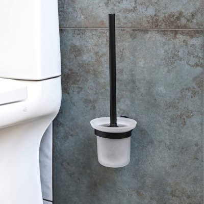 Væghængt toiletbørste
