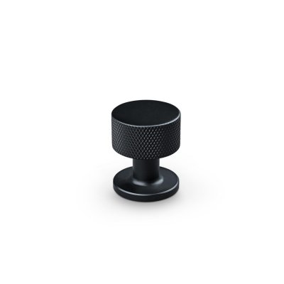 assari møbelknop i svart diameter 25 mm