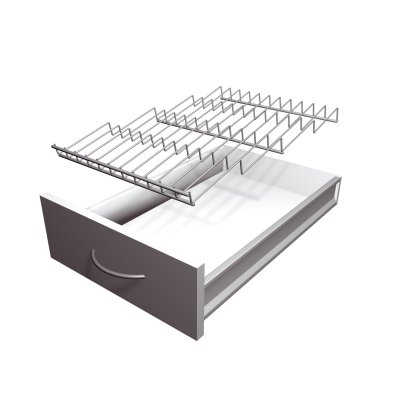 Krydderiindsats til køkkenskuffe