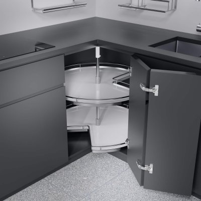 Arena 3/4 karrusel til hjørneskab