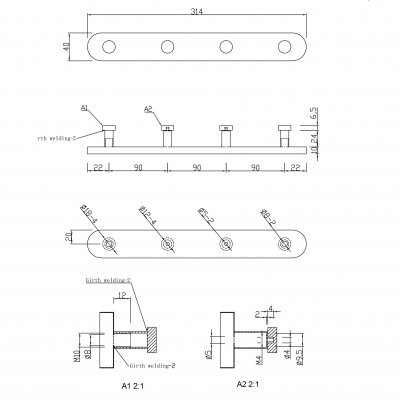 Badekrog Dijon - Krom