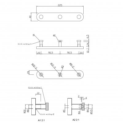 Badekrog Dijon - Mat Sort