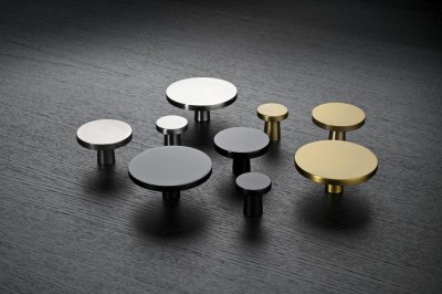 Garda knop 42 mm - Antracit