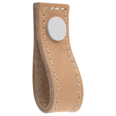 Avio læderloop / læderknop med syning