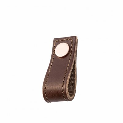 Avio læderloop / læderknop med syning