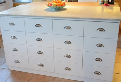 Conti skålhåndtag i forkromet design