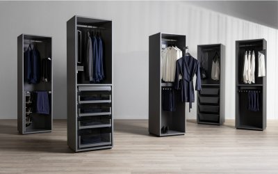 Byksudtræk side-monteret til garderobe