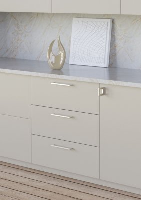 Benidorm Køkkenhåndtag - Krom