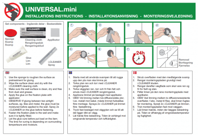 Universal limsæt