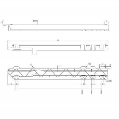 Garderobeskinne til bakker fra Pelly