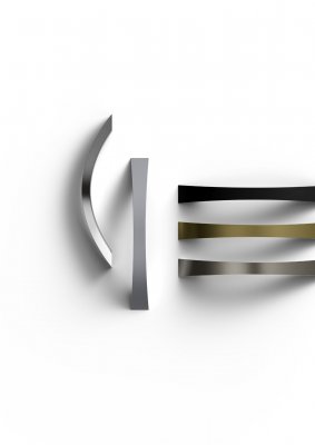 Terni Køkkengreb aluminium cc 128 mm