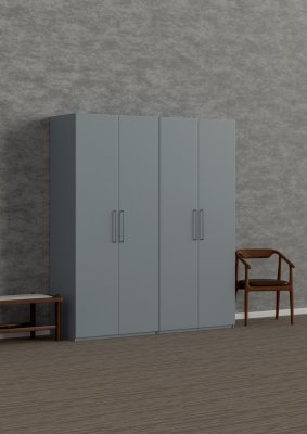 Barga køkkenhåndtag i Sølvgrå skandinavisk design